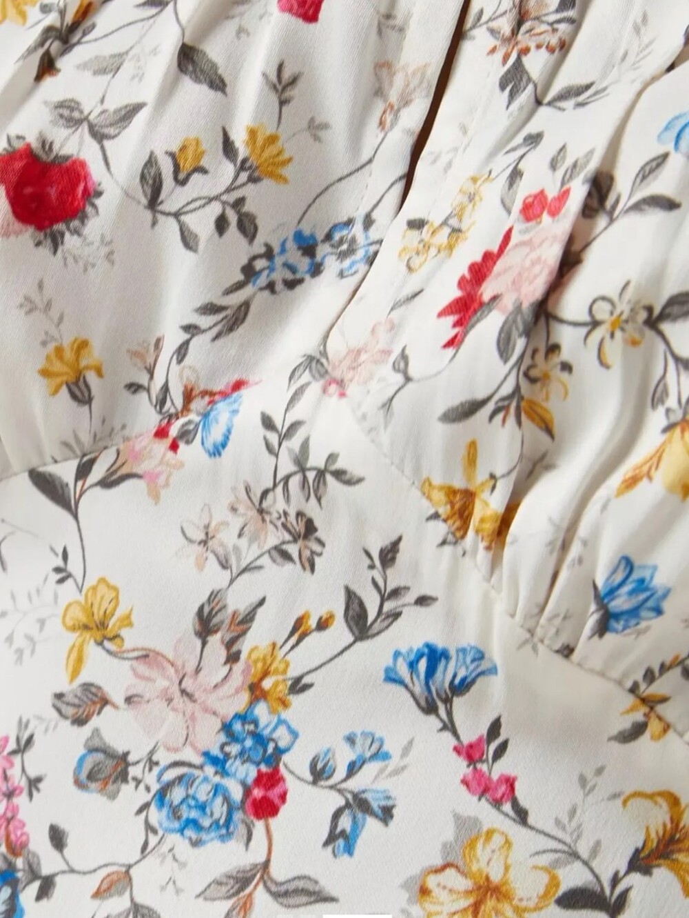 NWT DÔEN Ascella Dress in "Blanc Flowering Meadow" Midi Dress - Picture 9 of 15